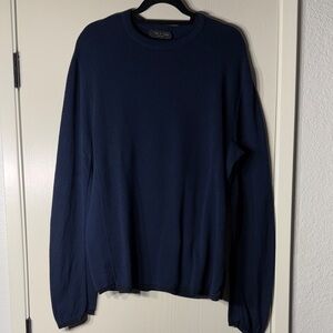 Rag & Bone New York  Navy Crewneck Sweater size XL
